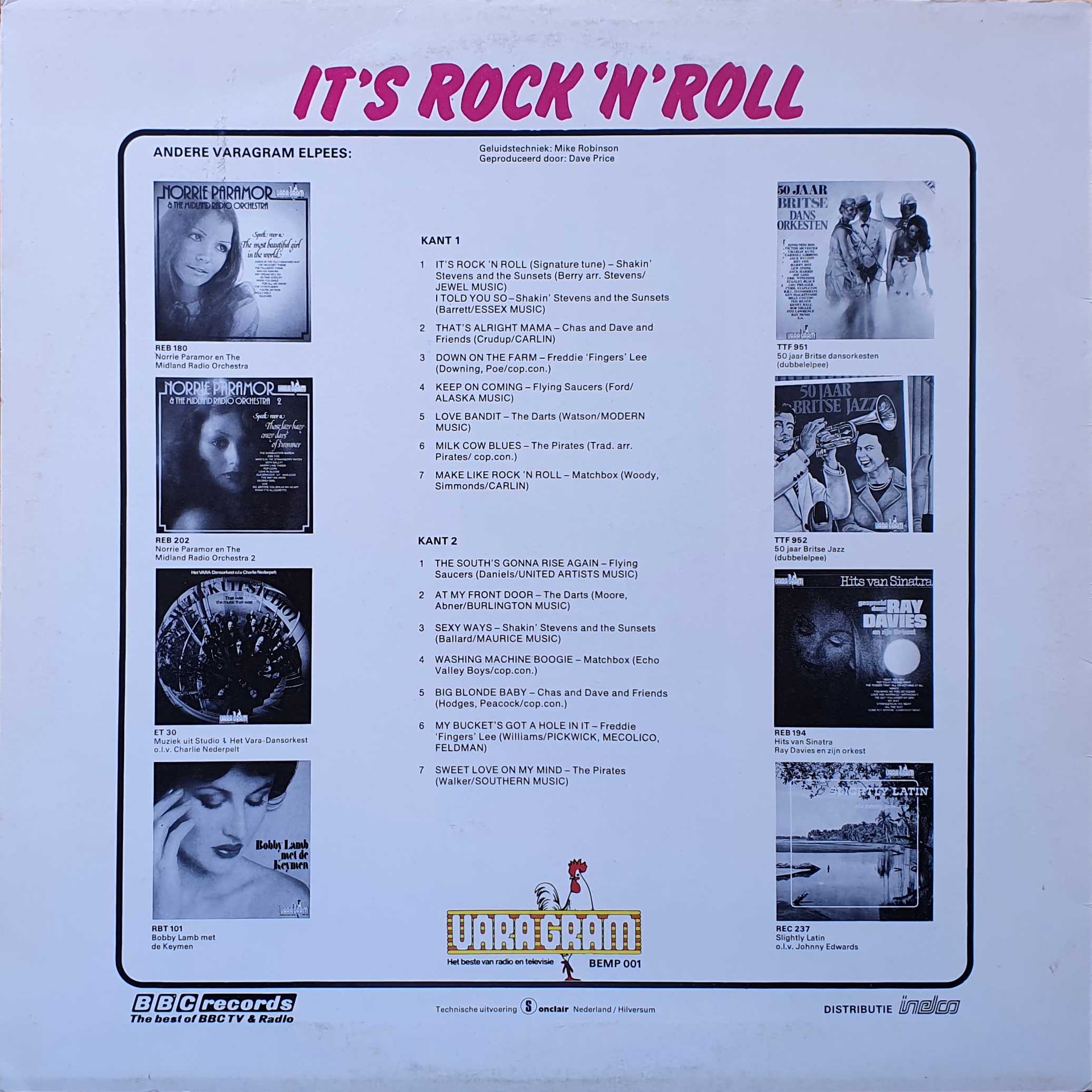 Picture of BEMP 001-iD It's rock 'n' roll by artist Various from the BBC records and Tapes library